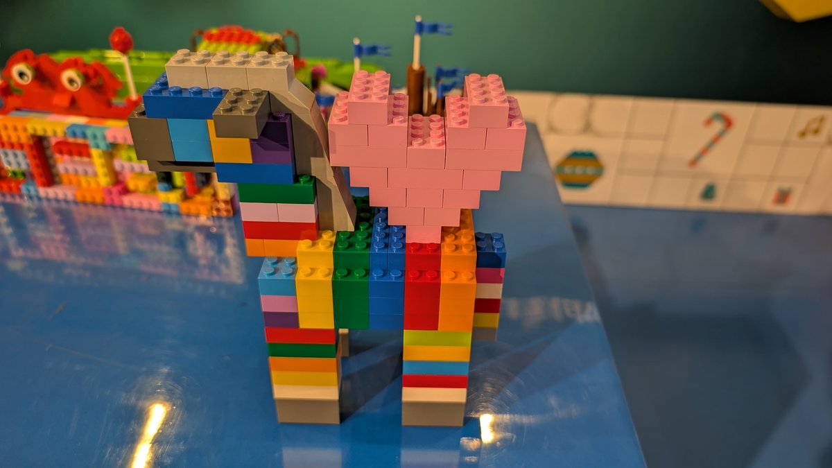 0937_4998's tweet photo. 今日、リビルドザワールドセンターで『Build to Give ~ハッピークリスマスをつなげよう~』に参加した。
午年にちなんでゼブリックをレゴブロックで作った😊
(続く 1/3)
#レゴランド(名古屋)
#BuildtoGive
#ハッピークリスマスをつなげよう
#LEGO
#レゴ
#2026年1月10日
https://t.co/GpR5vQBVMr https://t.co/3XV2elrxAw