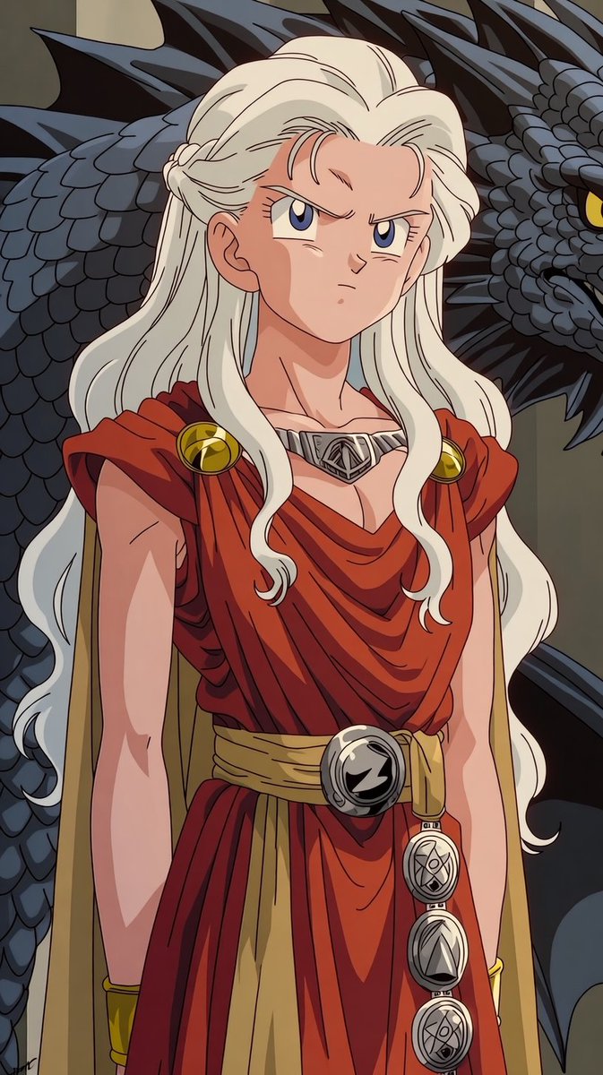 Artedeingenio's tweet image. I wanted to adapt some Game of Thrones characters to a Dragon Ball Z style in Niji 7, and the result is amazing! 🔥

You can check the prompts in the ALT text of each image 👇