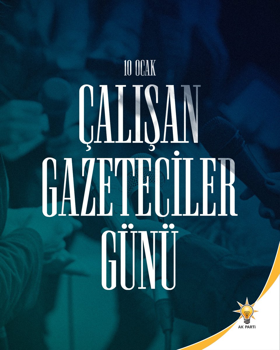 ferhatkacar12's tweet photo. Kamuoyunu doğru ve tarafsız bilgilendirme sorumluluğunu fedakârca yerine getiren tüm basın mensuplarımızın 10 Ocak Çalışan Gazeteciler Günü kutlu olsun. https://t.co/88p8HkU3zN