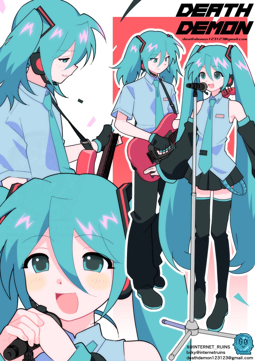 INTERNET_RUINS's tweet image. 初音ミク初音ミクの男