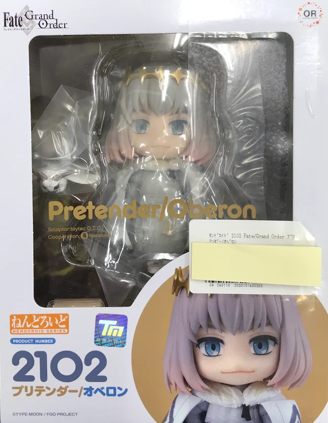 Fate/Grand Order オベロン　ねんどろいど　2102 Fate/Grand Order オベロン ねんどろいど 2102 Fate/Grand Order