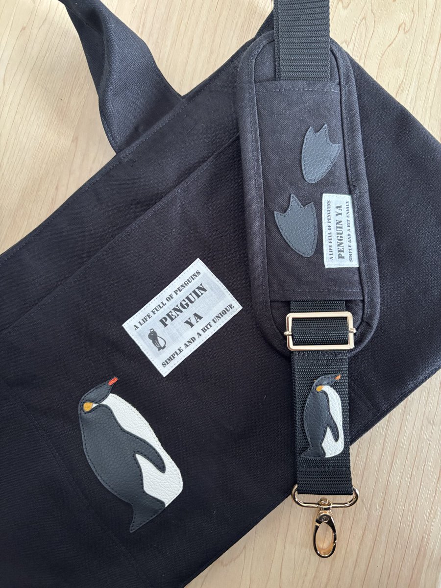 non様　トボガントート　ショルダーストラップ　アデリーペンギン non様 トボガントート ショルダーストラップ アデリーペンギン