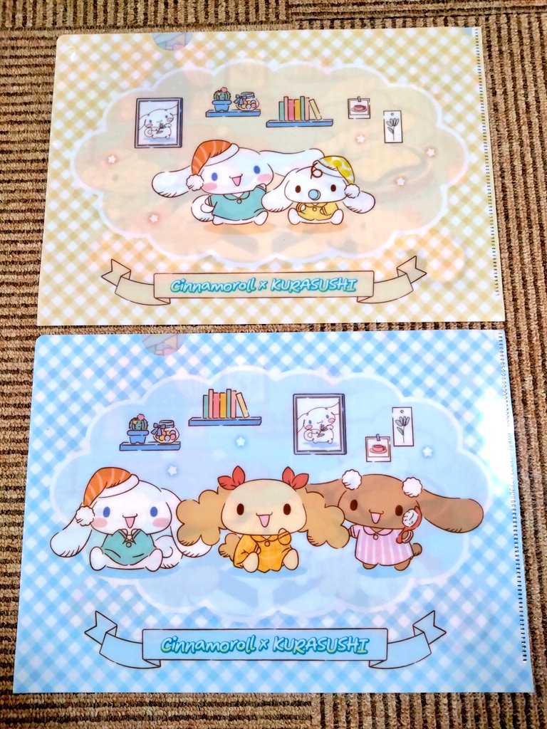 くら寿司に行ってきました🍣
#くら寿司
#シナモロール