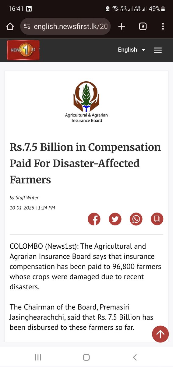 RealBBR_Mindset's tweet image. 💥 This news is a significant positive signal for the agribusiness sector, particularly for listed giants like #CIC
Farmers often buy Agri inputs on credit from dealers. This payout allows farmers to settle their debts with local dealers, who in turn pay back companies like #CIC.