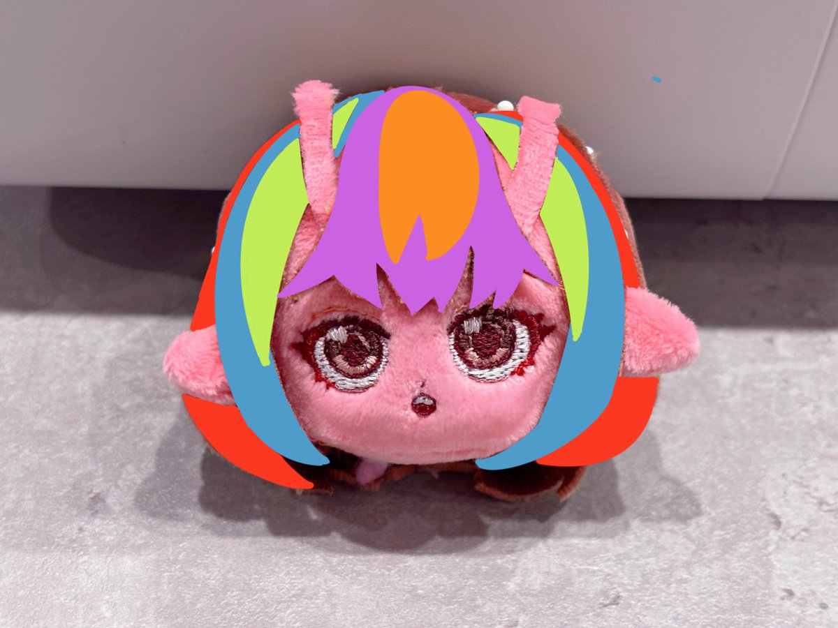 私の作る前髪、毎回パーツが多いよ✌️