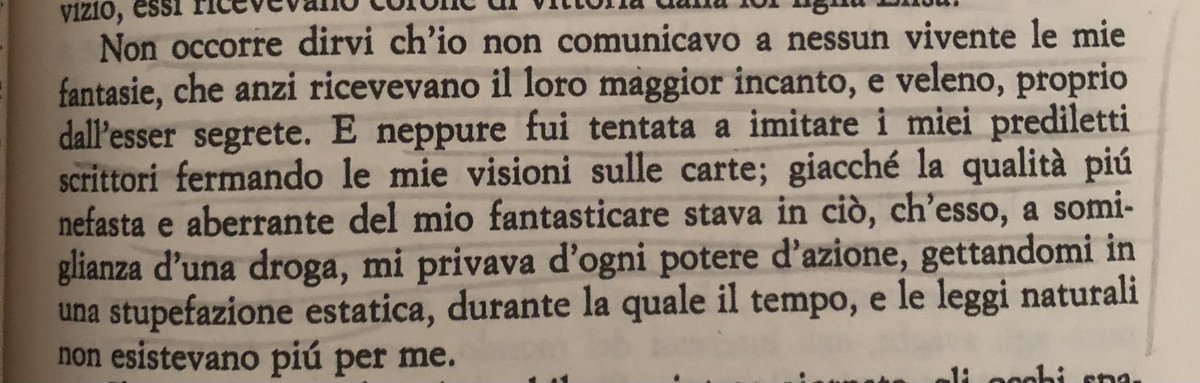 comunque menzogna e sortilegio mi sta garbando un botto buon fine settimana