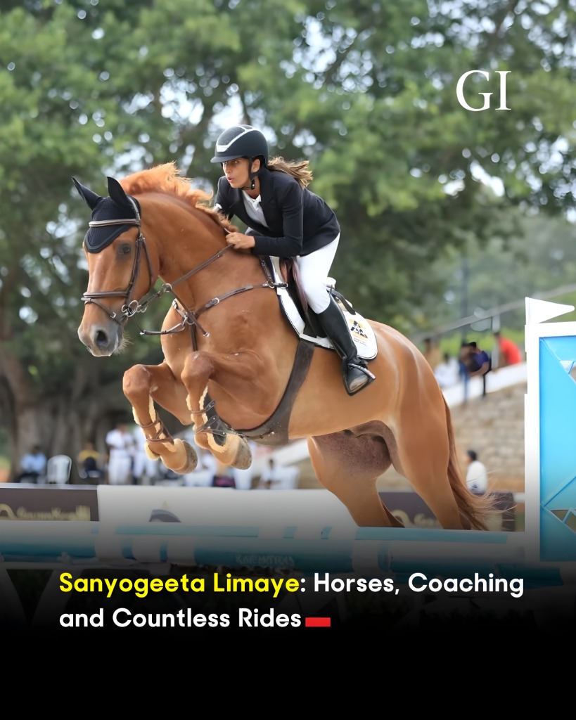 Beyond the finish line: How Sanyogeeta Limaye built a life around horses.

Read more: ow.ly/yUKv50XSi5R

#SanyogeetaLimaye #IndianEquestrian #WomenInSports #GlobalIndian #Leadership