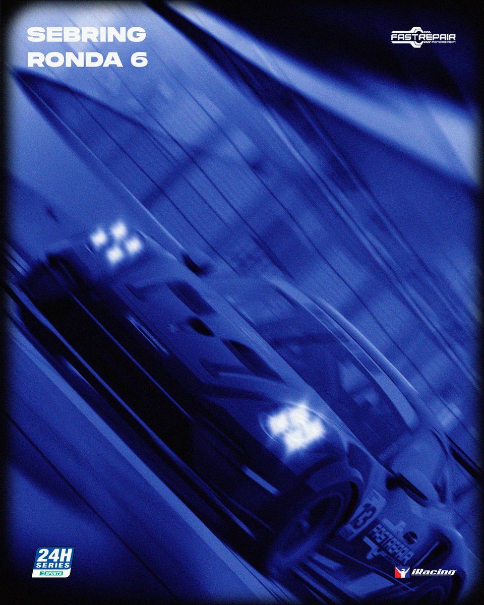 FastRepairMotor's tweet image. Race day! 🇺🇸

Today we have the final round of the @24H_ESPORTS, where @isma46, @JBerenguel29 and @diana_drives will try to finish the final race in a good position after a disappointing DNF in Monza.

Hoy tenemos la ronda final de la 24h Esports Series, donde Isma, Javi y Diana…