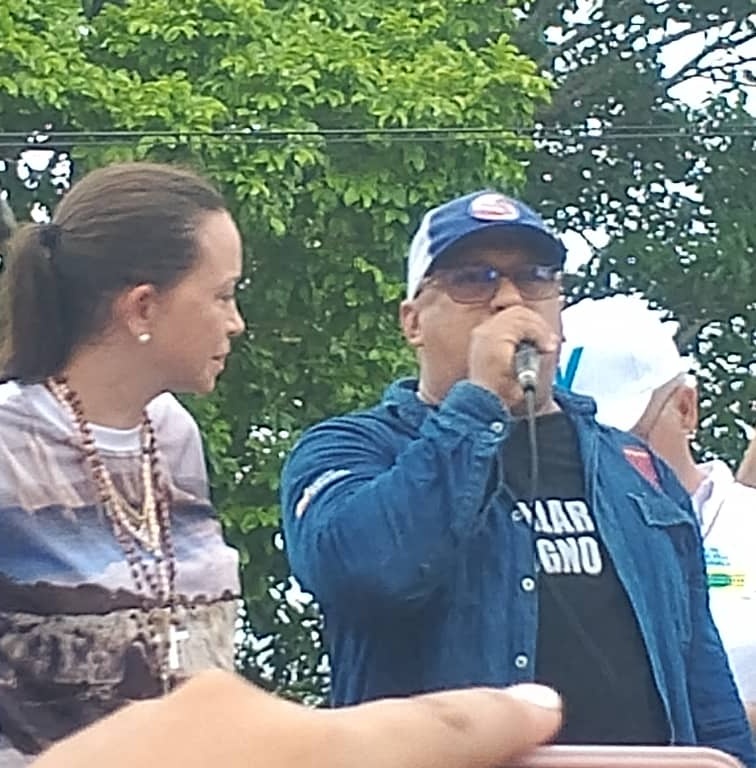 La Líder de los Venezolanos y cuenta con el apoyo de todos los trabajadores de Venezuela, en especial los de Guayana,