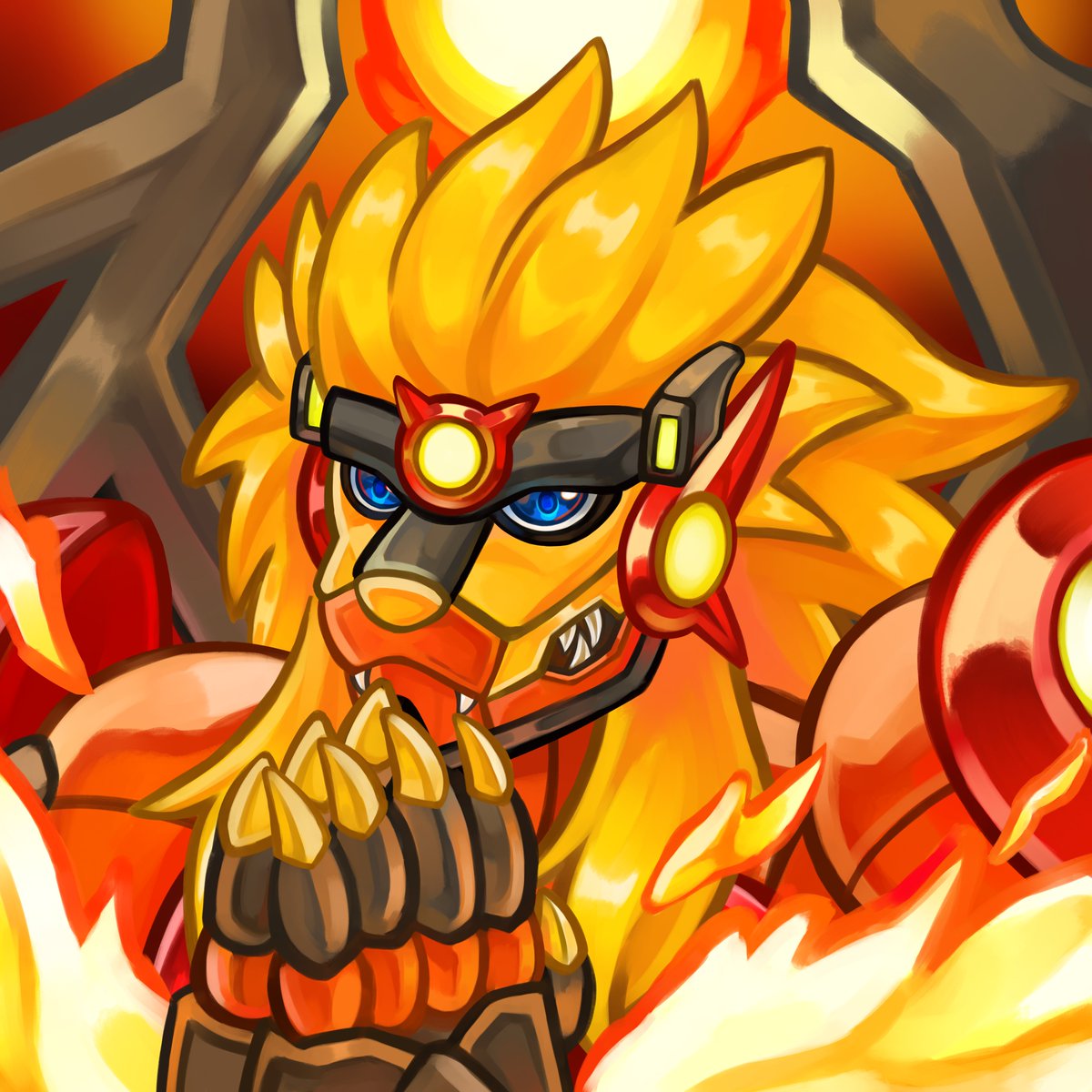 Apollomon
I finish the illustration finally 
#Digimon 
#デジモン