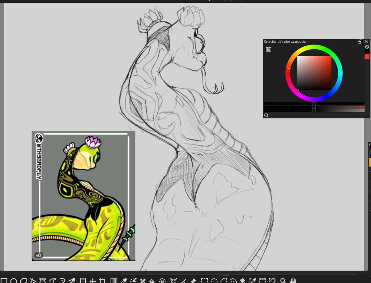 Me gusto tanto que lo quise dibujar tambien😭😭