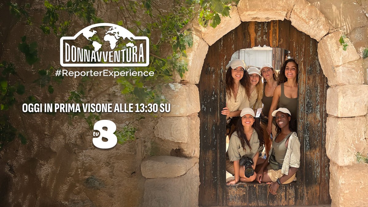Torna in TV Donnavventura, tra poco, alle 13:30 su TV8. Il racconto  prende il via dalla Tunisia laddove il format è nato 35 anni fa. Buona  visione!