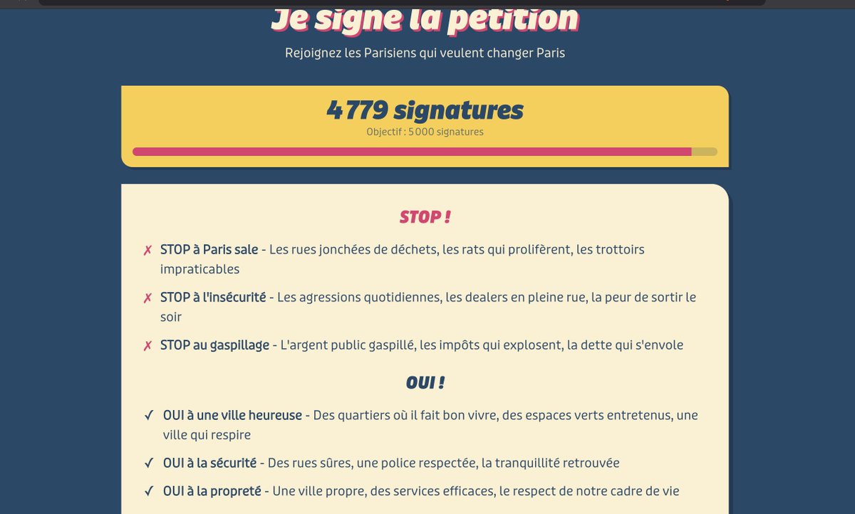 Aller on y est presque plus que 300 pour la pétition de sarah knafo