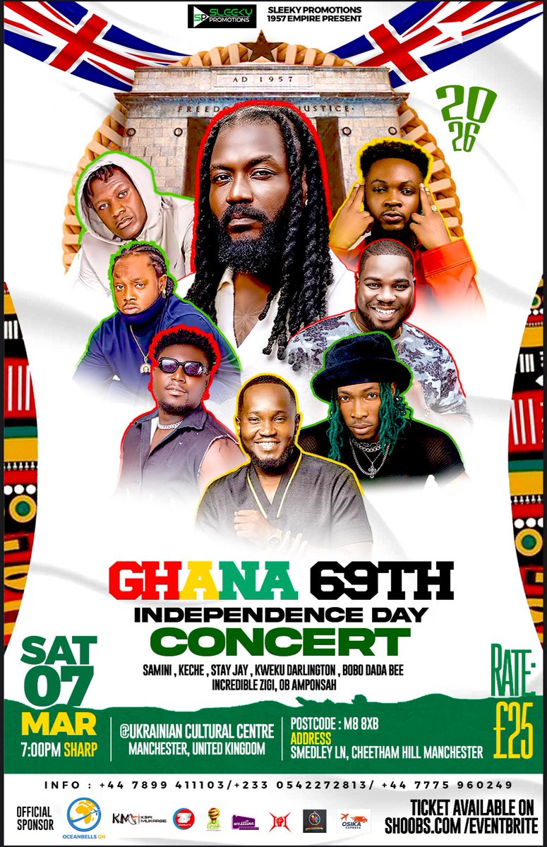 kecheglobal's tweet photo. Manchester we coming @SleekyPromotion https://t.co/LXo4cILwEZ