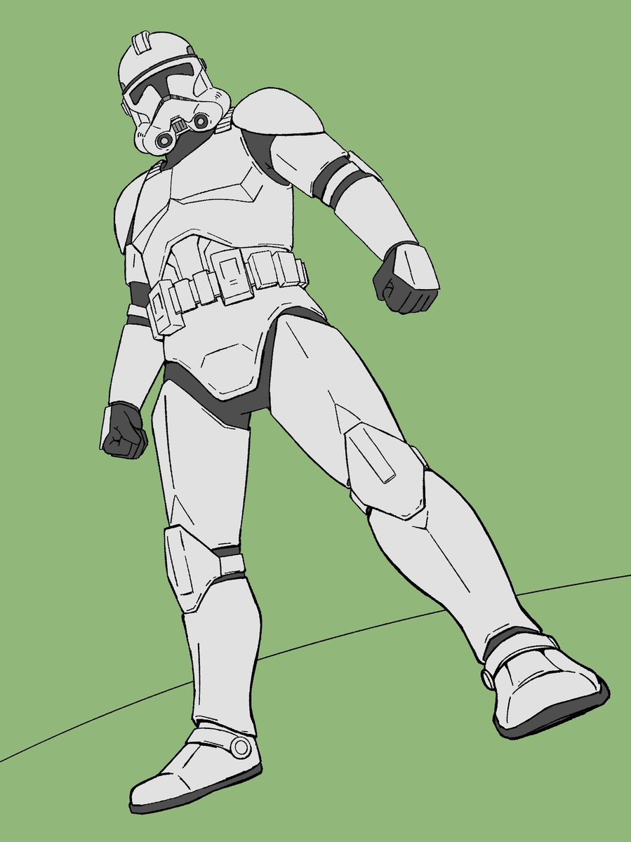 クローントルーパー
上から見るか、下から見るか