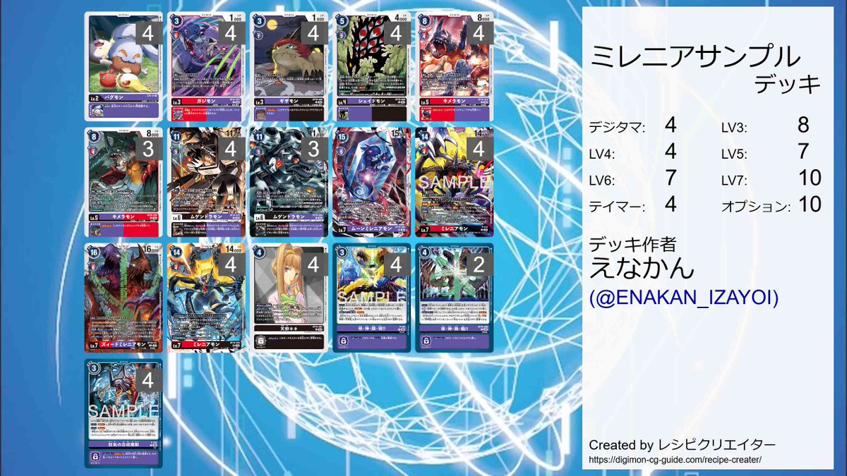 ミレニアモン　邪・神・顕・現！！狂気の合成魔獣　デッキセット P 邪・神・顕・現！！ 販売 | [P-101]〜[P-200] | デジモンカードゲーム