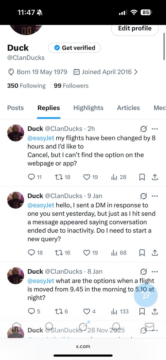 Duck tweet media