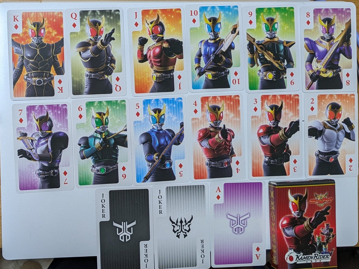 セリアで今の時代に仮面ライダークウガトランプを発見！ これで100円は