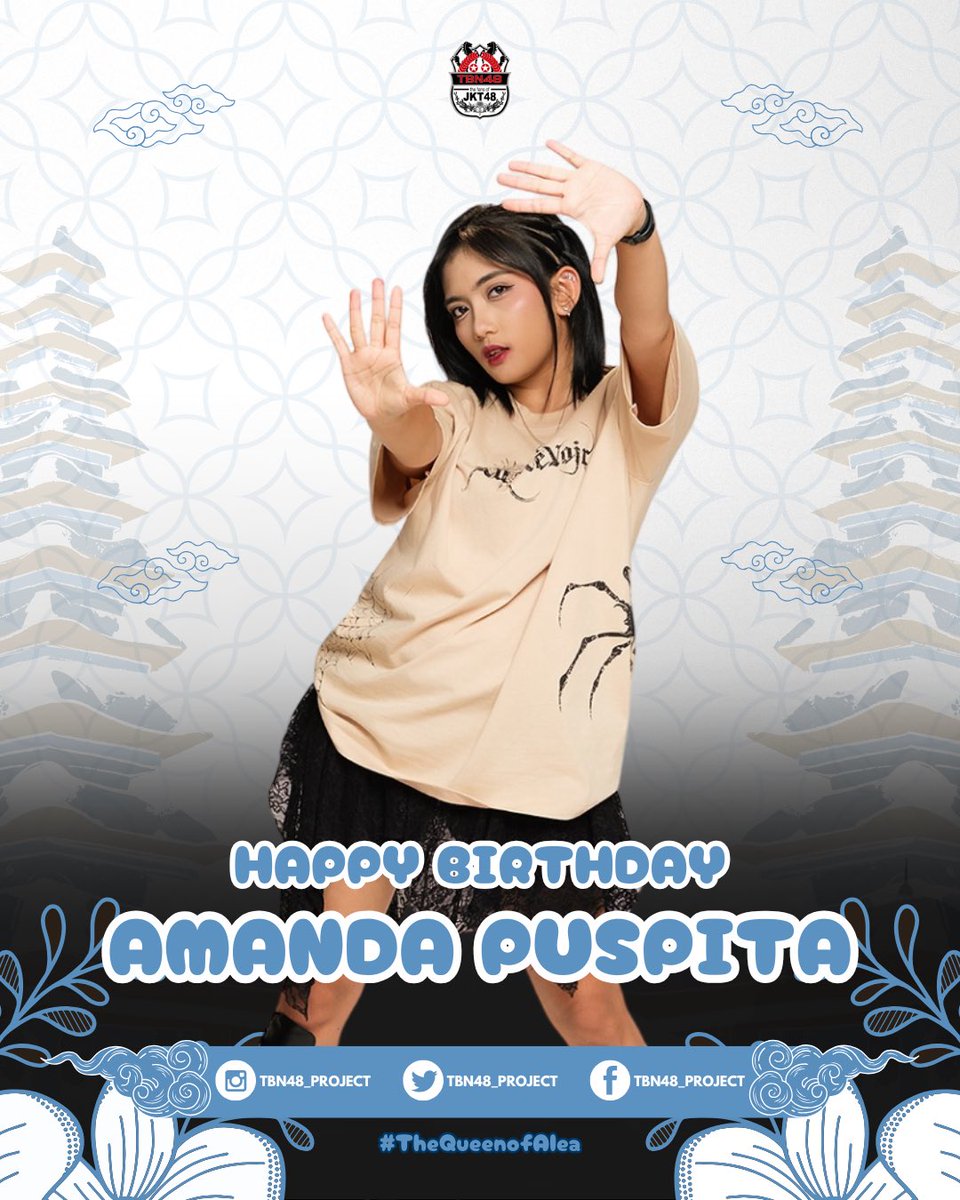 Once again happy basuday Queen <a href="/PS_AmandaJKT48/">Amanda Puspita</a> semoga selalu sehat ya….. dan lekas diberi kesembuhan total atas cidera kamu. Agak sedih sih, waktunya sudah tidak begitu lama. Cuman kami yakin kamu pasti akan selalu bersinar diluar sana nanti #TheQueenofAlea