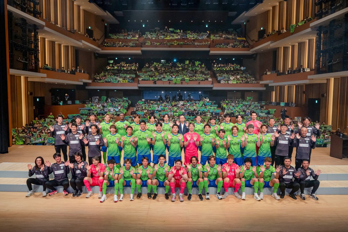 ご来場いただいたサポーターの皆さまと📷✨

#2026湘南新体制発表会 
#bellmare