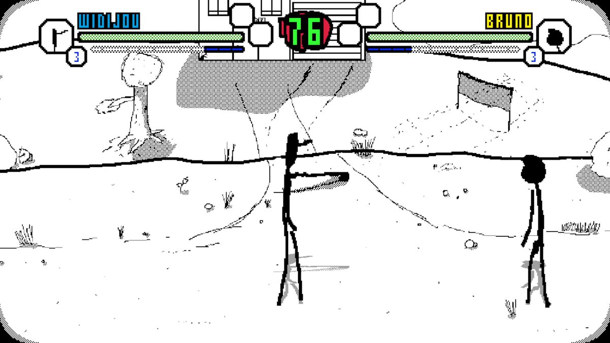 ¡Buenas!

En #GolpesYPorrazos puedes... ¡Conocerme a mí, Widijou!

Si no quieres complicarte, pero pegar duro y moverte bien, yo soy tu monigote💪

Nunca fallo al lanzar mi gorra🧢, y, como mis rivales me enfaden... Se arrepentirán😡

¿Qué dices? #ScreenshotSaturday