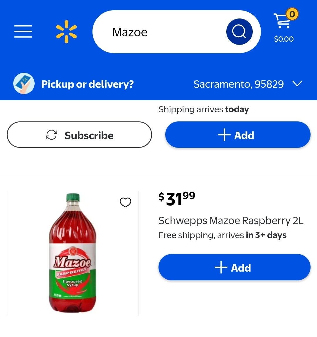 tmukogo's tweet image. Mazoe price on Walmart in the US.

What does this mean?