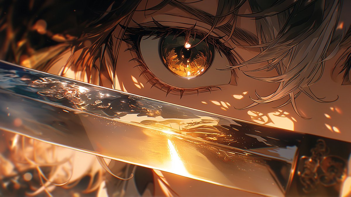 #扉展 #sunRraiz 
2作目
神々しい暁と共に覚悟を決める

#AIart #Midjourney