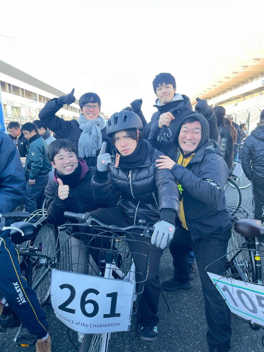 bonbangoo's tweet photo. 《《ご報告》》

本日、富士スピードウェイにて開催された『スーパーママチャリGP 2026』に出場し、ボンバングー氏参加のチームが270位という、どう評価するべきか分からない順位で見事ゴールいたしました🚴‍♂️

今度ともママチャリニストとして宜しくお願い申し上げます。 https://t.co/gLtTjHAQ4w