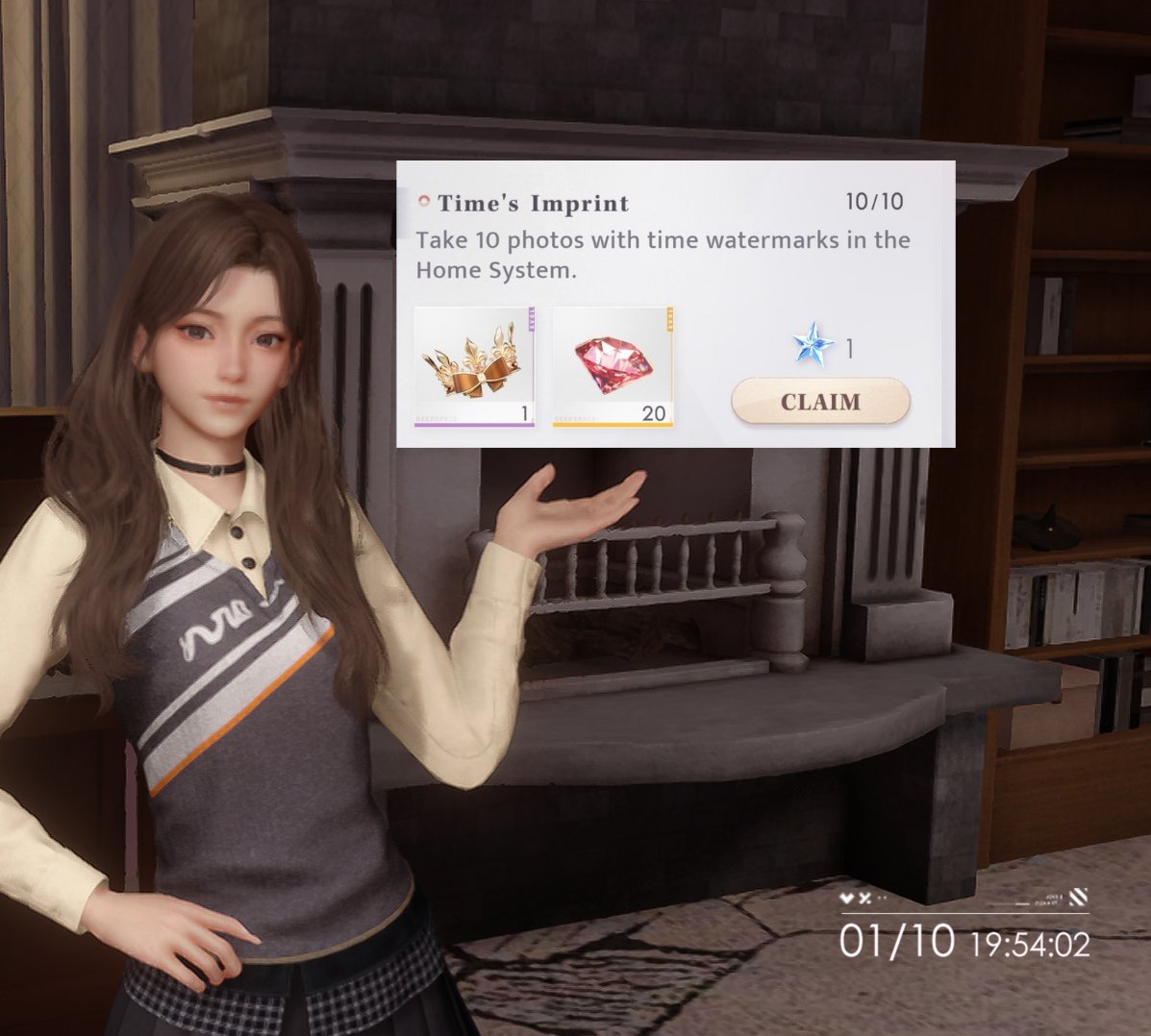 Hidden task! Take 10 photos with watermark at home 🫶🏻