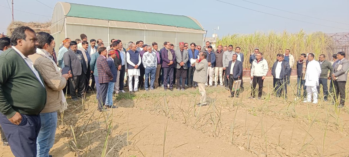 गन्ना शोध परिषद शाहजहांपुर पर केन हार्वेस्टर का सजीव प्रदर्शन, गन्ना आयुक्त कार्यालय , लखनऊ, बरेली एवं मुरादाबाद परिक्षेत्र के समस्त विभागीय अधिकारी,समितियों के चेयरमैन एवं प्रगतिशील कृषकों द्वारा प्रतिभाग किया गया ।
<a href="/CMOfficeUP/">CM Office, GoUP</a> 
<a href="/UPGovt/">Government of UP</a> 
<a href="/InfoDeptUP/">Information and Public Relations Department, UP</a> 
<a href="/UPCane/">Cane Development UP</a>