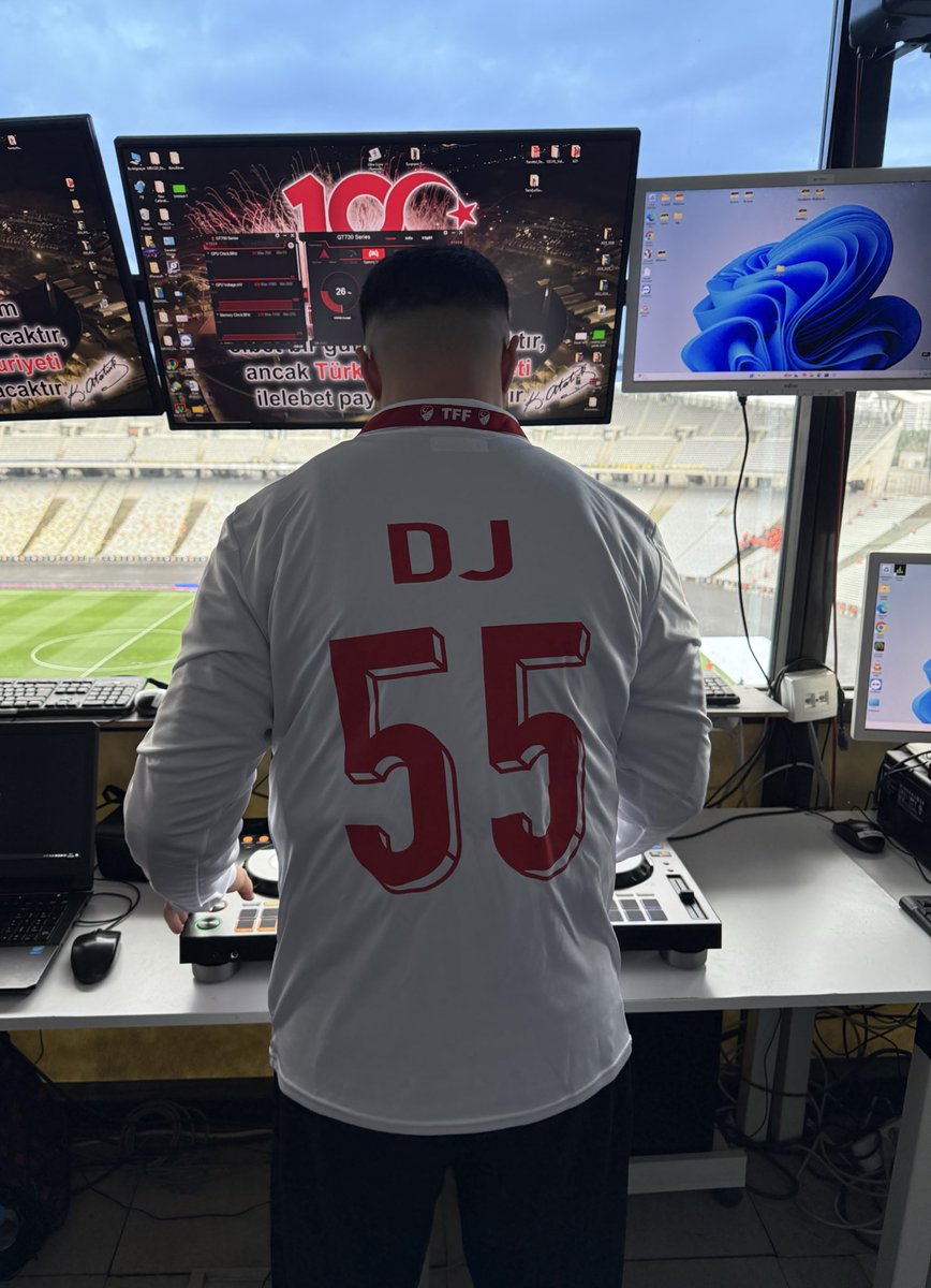 Samsunspor’da ve Türkiye A Milli Takım organizasyonlarında görev alma gururunu yaşarken, Türkiye Futbol Federasyonu’nun resmi organizasyonu olan Süper Kupa Finali’nde DJ olarak görevlendirilmiş olmam dolayısıyla TFF’ye teşekkür ederim.