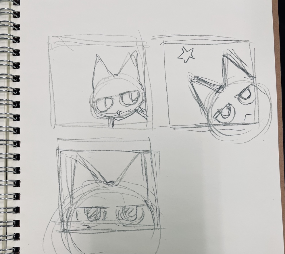 今日の創作の空間は楽しく
エネルギー使って
帰宅してハイになりつつも
へろへろでござる
マンガ教室で描いたミニ絵のラフ
1月24日・延岡で開催のイベント「延岡パラレル★スペース」にいくつ描けるかな🥰
@nobe_para_info