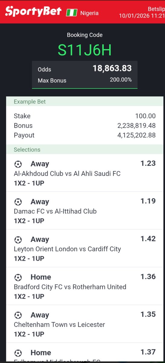 Winning_1Step's tweet photo. GRAND AUDIT GAMES 🤩🤩🤩

V6RCWF - 10k odds 
JVGC4M - 270 odds
S11J6H - 18k odds
ZEK615- 2k odds
@Godfavourite01 @fancygirl001 @officialmoore7 @Cashoutkingbet 
Bet responsibly 🔞 https://t.co/rVMpOX7hTr