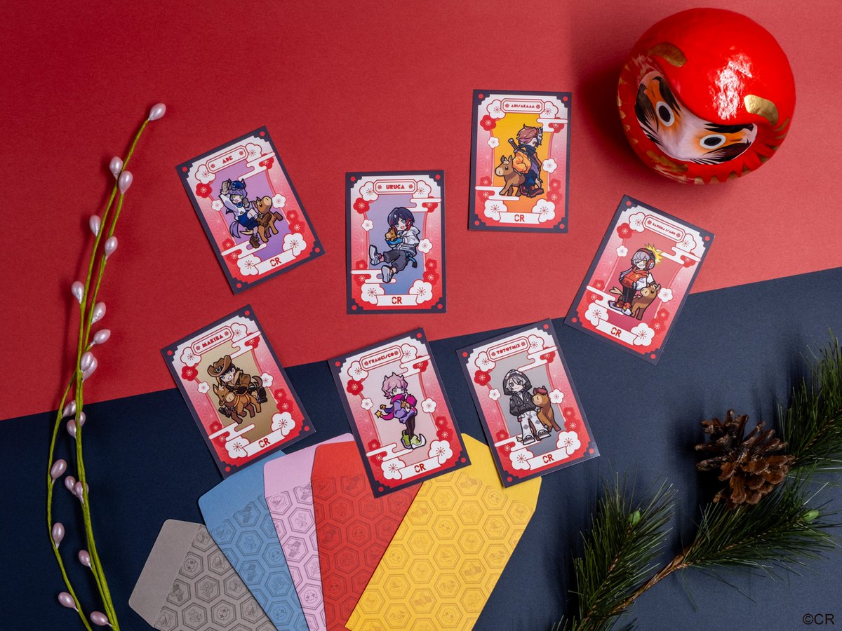 HAPPY NEW YEAR GOODS 2026】 グッズ紹介！ ・RANDOM CARD - ¥400(tax