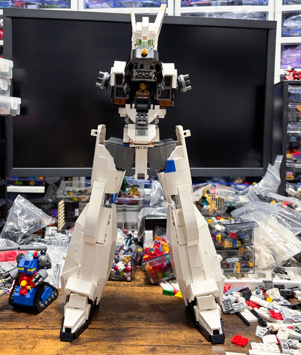 LEGOイングラムようやくここまで形になりました！ #LEGO