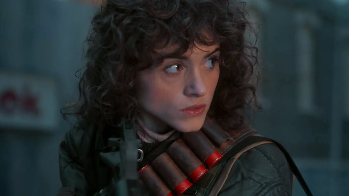 DiscipleOfBrad's tweet image. Nancy Wheeler being the child of 12 and Clara, I see the vision