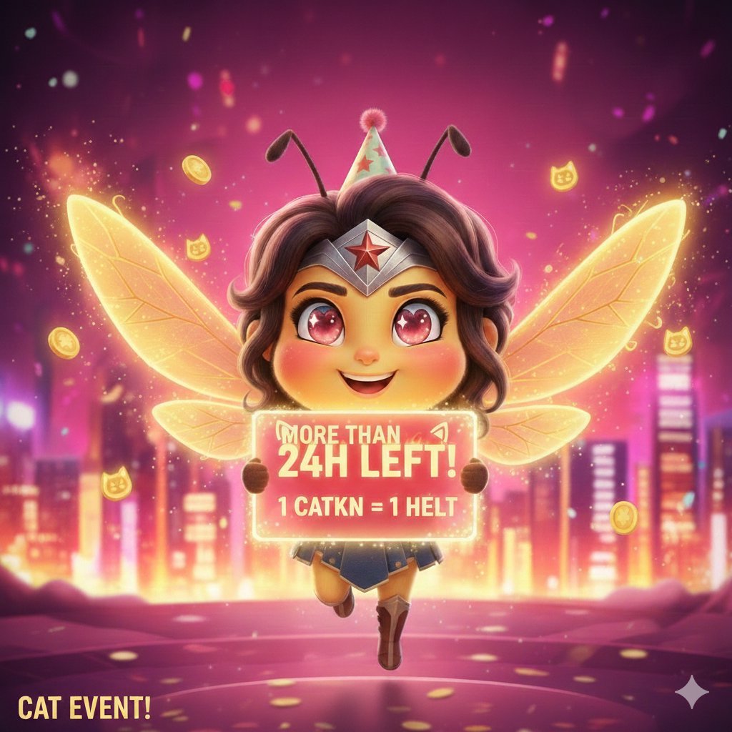 Good Morning pioneers! ☀️🐝

Less than 24H left in the CAT Event! 🐱🔥

Don't miss the 1:1 compensation: for every 1 #CATKN burned, you get 1 #HELT back! 🔁💎

What are you waiting for? Maximize your rewards now at <a href="/The_Life_Bomb/">🌴 THE LIFE BOMB 🏝️</a>! 🚀

#TheLifeBomb #Solana #M2E #P2E #Web3