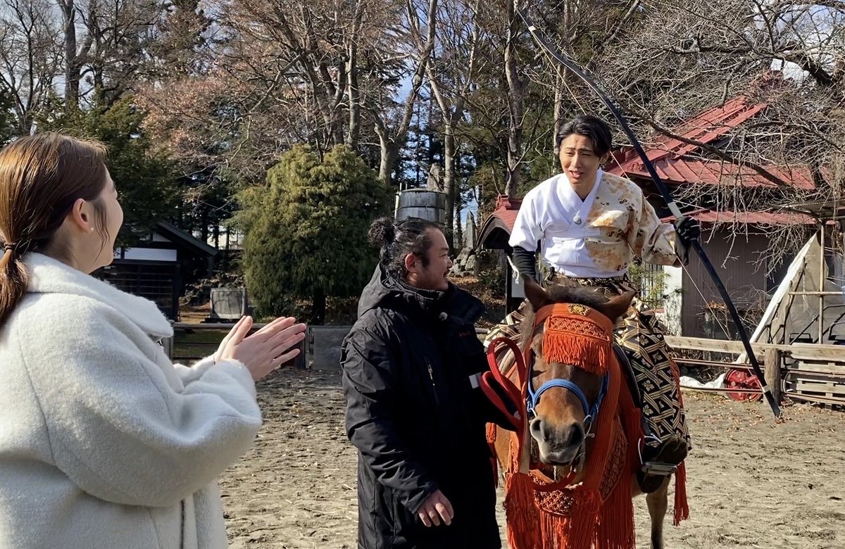 9時10分頃からはまじっすか💜 今年はウマ年‼︎🐴ということで新年1発