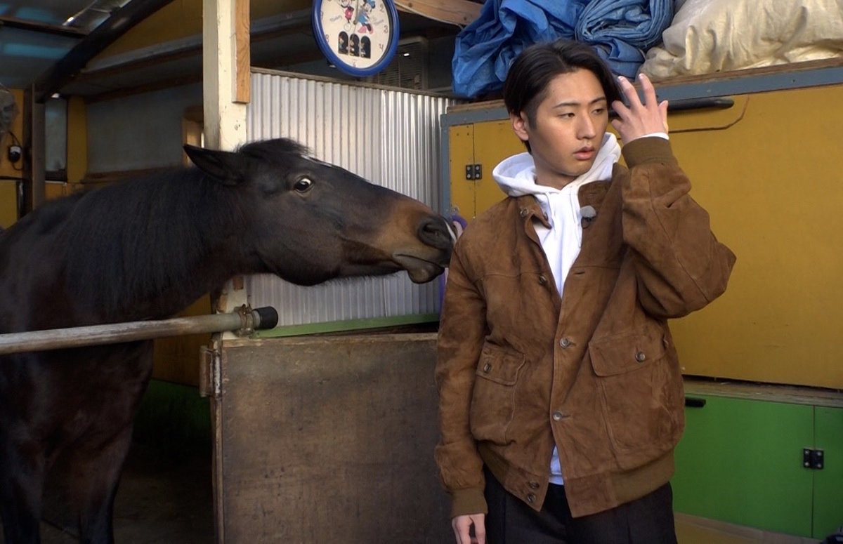 9時10分頃からはまじっすか💜 今年はウマ年‼︎🐴ということで新年1発