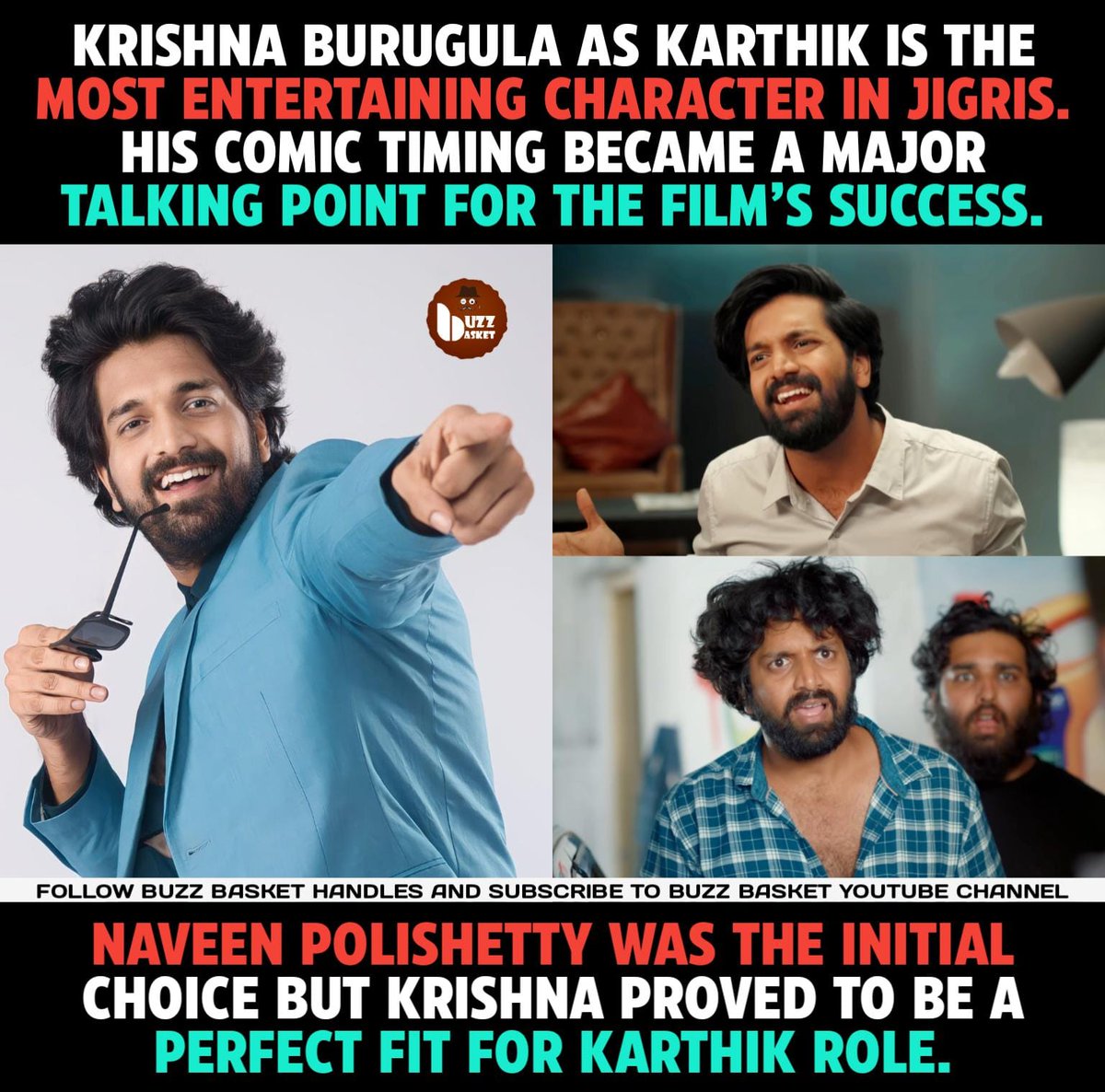 Most entertaining character in #Jigris - <a href="/KrishnaBurugula/">Krishna Burugula</a> 👌🏻

#KrishnaBurugula #HarishReddyUppula #NaveenPolishetty