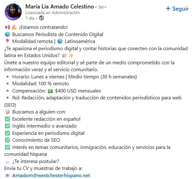 ATENCIÓN: #TrabajoAR