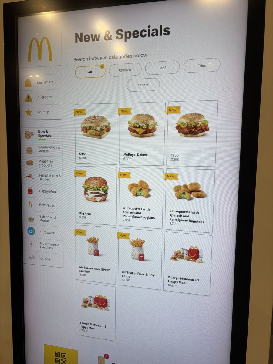 sarahcstock's tweet image. The best part about traveling is trying out the McDonalds in other countries