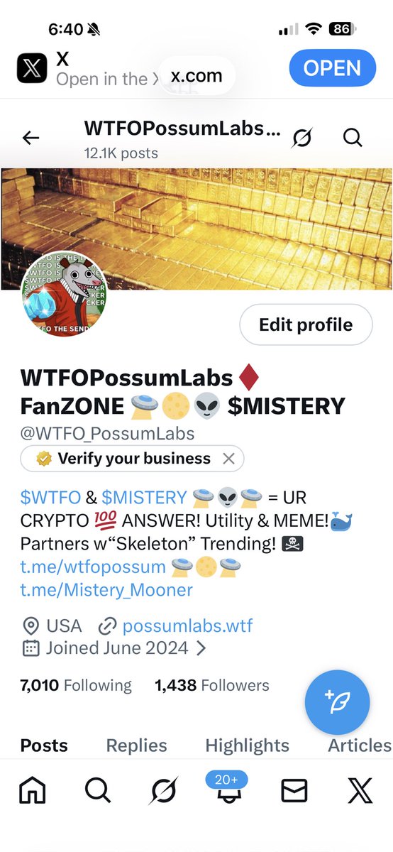 PatriotXAI's tweet photo. $MISTERY is going to the next level people! $MISTERY FanZONE has been assigned a dedicated seasoned Blue Check Mark ✅ Account & my other 2 Blue Check Mark ✅ Accounts now reflect $MISTERY in name & description! NEW 🆕 PINNED MESSAGES FOCUSING HEAVILY ON $MISTERY Coming 🔜/Latay Today!!!!! 💥🛸🧨 BLUE CHECKS SHOULD ALL BE BACK THIS WEEK PROVIDING MAXIMUM EXPOSURE & RECOGNITION! 

21 Million Tokens Locked 🔒 21% of TOTAL 🟰 SUPPLY LOCKED 🔒 & OUT OF CIRCULATION TILL XMAS 🎅🏻 DEC. 25, 2026 YUUUUUP!!! 💯💯💯💯💯💯💯💯💯💯💯 https://t.co/WjMhv8qH1e

21 Million Tokens Locked 🔒 21% of TOTAL 🟰 SUPPLY LOCKED 🔒 & OUT OF CIRCULATION TILL XMAS 🎅🏻 DEC. 25, 2026 YUUUUUP!!! 💯💯💯💯💯💯💯💯💯💯💯
https://t.co/6YH5MEs2fG

2 Million/2% BURNED ♨️$2000 Dev. Tokens BURNED 🔥???????????? 💯💯💯💯💯 
https://t.co/XuVFELbYl0

🤔🔮😏 No plan sharing, only hints. $MISTERY 
No promoters, no DM’s ~ One Mission. 

https://t.co/WbGPhb7AOY 

https://t.co/vsHTf5oAzH 

https://t.co/ZgmBSnQ7Qf

⚡️💲⚡️ CA: F3z9u1wD7zgTBjLPX1u9xqVkMbgW7BMKRHfAsRYuNWTF

🛸 FAN CLUB:
https://t.co/3vjhmRiXqA

https://t.co/FsKnNxa7we