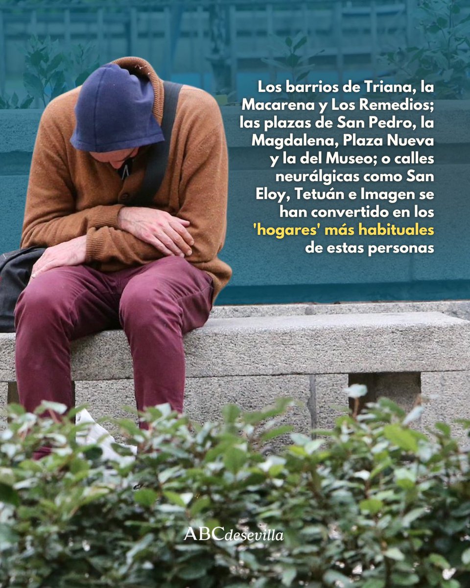 🔴 El drama del sinhogarismo en Sevilla es de tal calibre que no hay manera de encontrar por diversas razones una cifra exacta a día de hoy de la cantidad de personas que no tienen un techo bajo el que dormir en la capital andaluza.

👉 Según ha podido saber ABC, hay más de 300