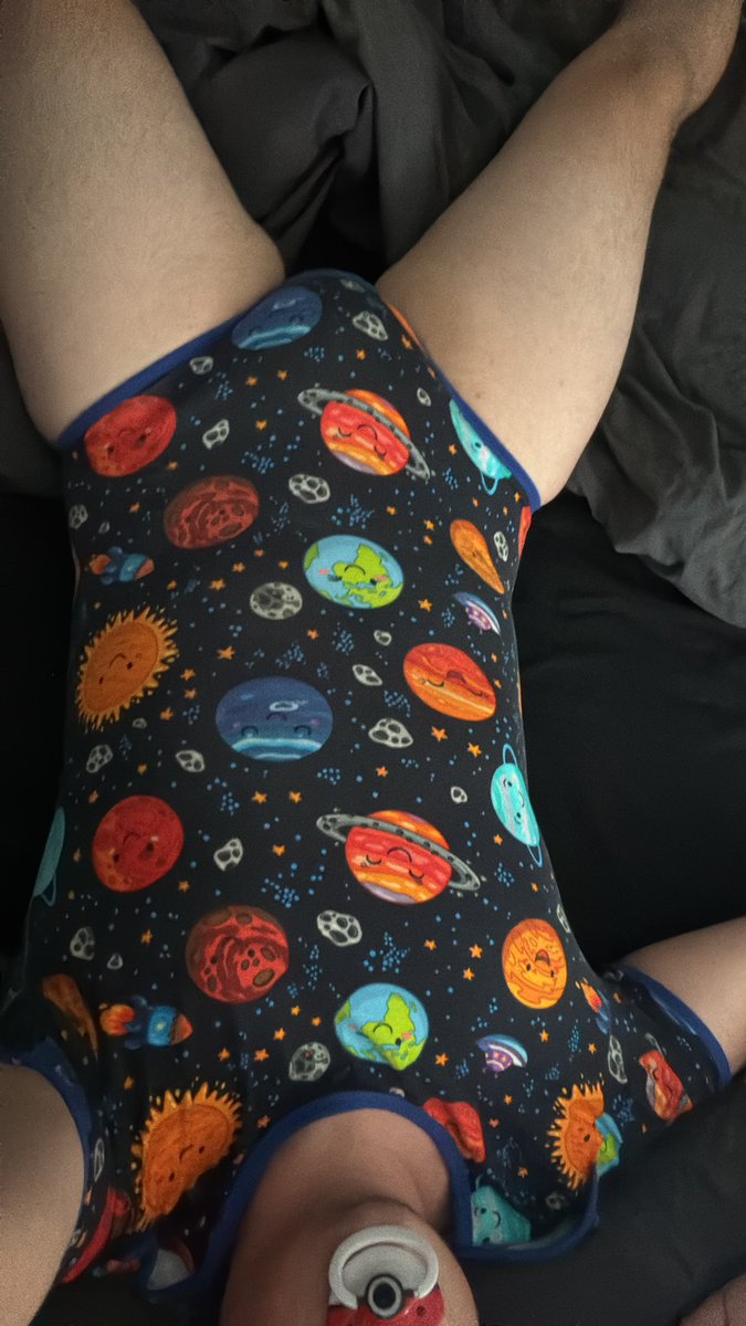 So who’s going to be my snuggle buddy tonight ? I promise I will be good, I even have my special night time protection on 😇