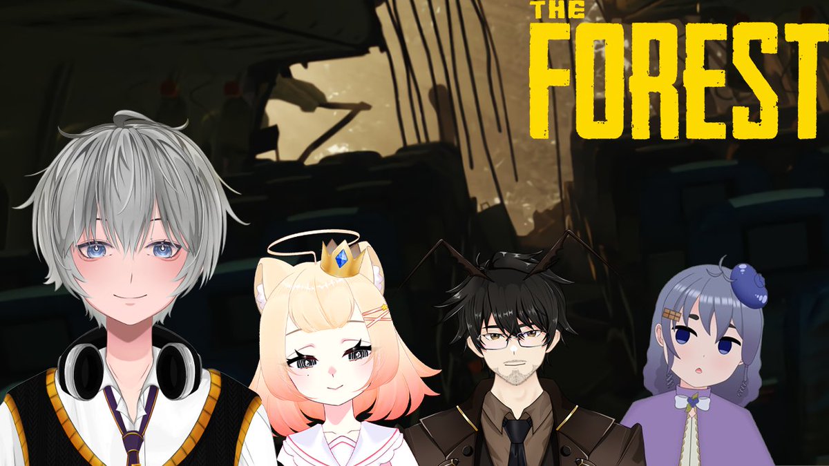 【THE FOREST】berhutan lagi ke hutan kalimantan w/friends
⏰ : 20:00 WIB/UTC+7 
link : youtube.com/watch?v=93rKiY… 
#VtuberID #Vtuber #SuouLive