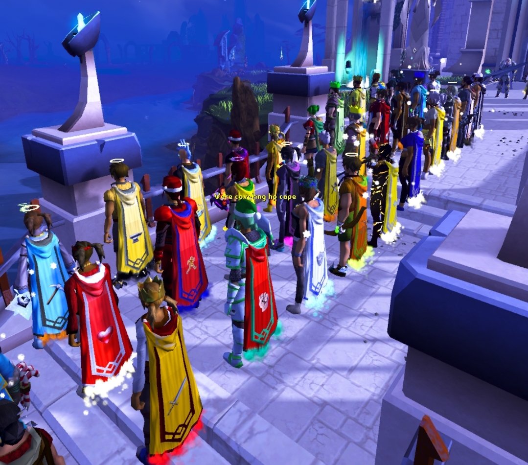 Rubby_Ecktuh's tweet image. Inverted Capes are back after Fresh Start Worlds.

A while ago we made an awesome group screenshot with the FSW community.  Doing this again for 99 &amp;amp; 120 Inverted Capes. Yes we want the 99s also on the picture

The date is:
25 January 19:30 game time Interested? Reply or DM ♥️