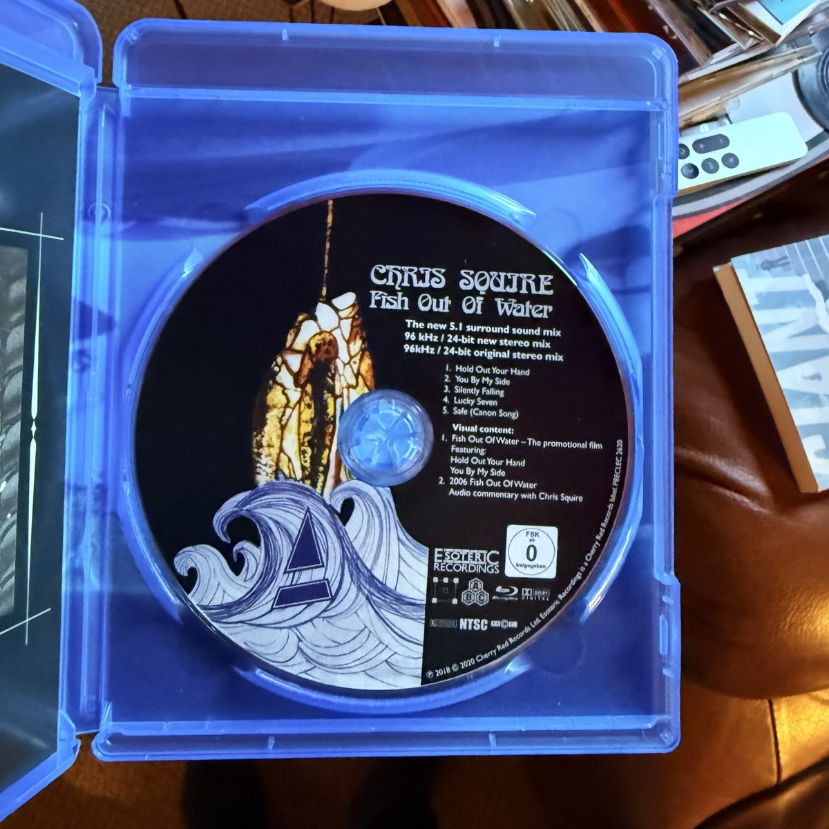 JonsVinyl's tweet photo. Chris Squire “Fish out of Water”
to play this today by @yesmusicpodcast 
#yessolo #chrissquire #yes #5.1 https://t.co/YrcPuhMvOY