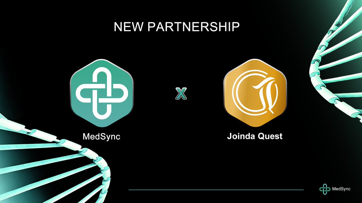 🤝 MedSync is collaborating with Joinda Quest (<a href="/joineco/">Joinda Quest</a>) to explore quest-based community engagement and incentive models, combining AI-powered data infrastructure to drive more authentic and transparent participation.

More updates soon.

#MedSync #JoindaQuest #Web3 #AI