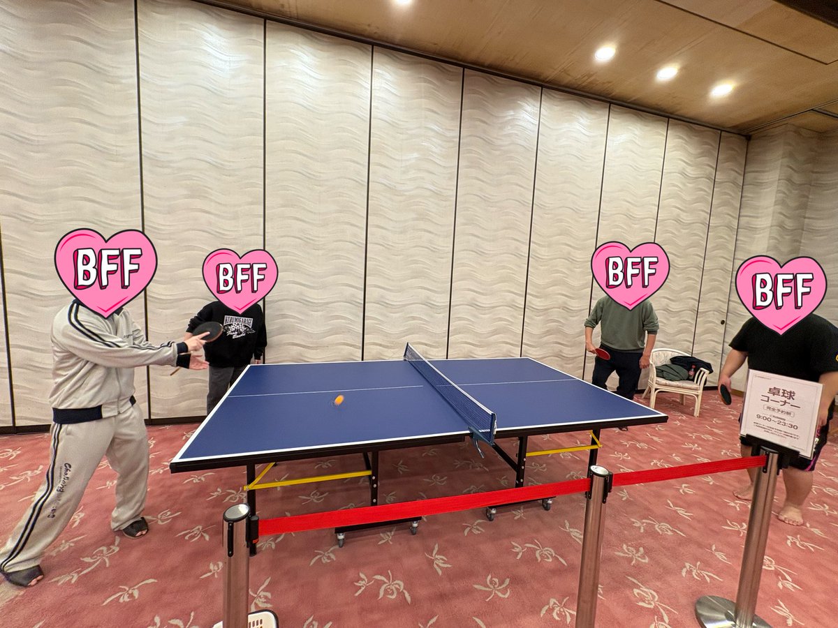 ドキッ！　オタクだらけの卓球大会始まった